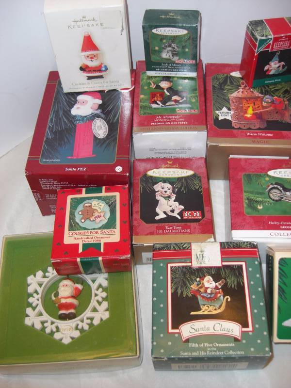 30 Christmas Ornaments in Boxes - Hallmark Keepsake
