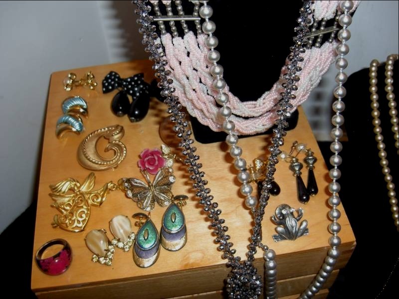 Gorgeous Jewelry and 3 Tier Jewelry Box