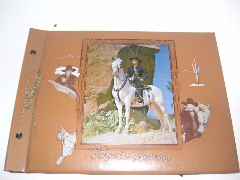 Old West Hopalong Cassidy Album, Western Print, Dream Catcher & Chaps