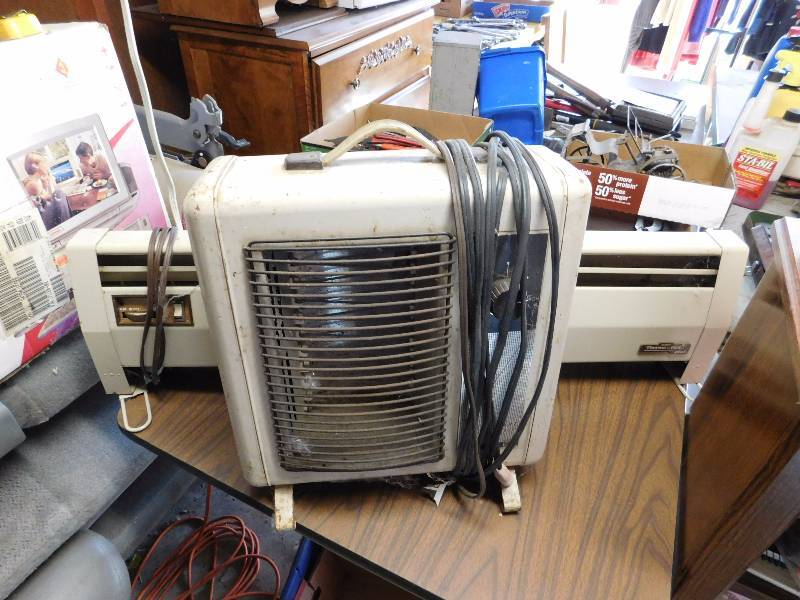lot 64 image: two heater units both worked last winter