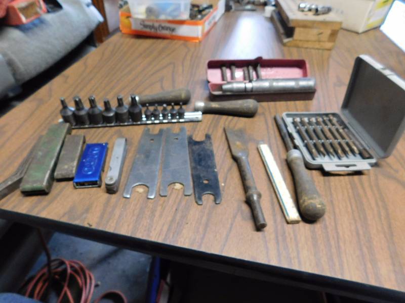 lot 99 image: contents of toolbox drawer see photos feelers, specialty tools see photos
