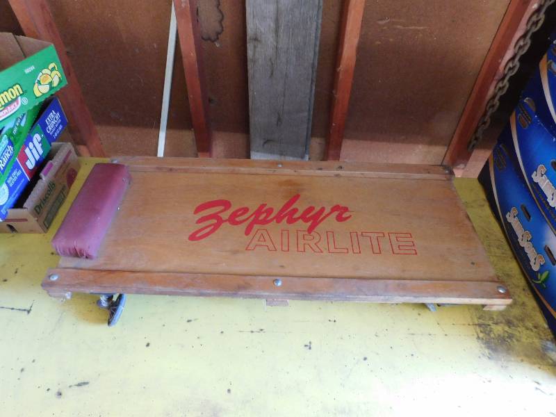 lot 122 image: vintage mechanics creeper see photos