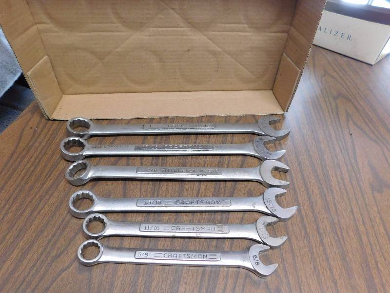 lot 130 image: Craftsman Wrench Set