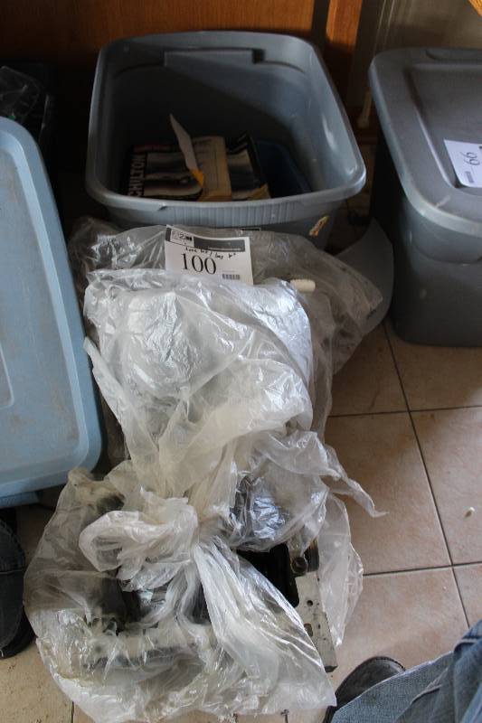 lot 100 image: geo metro XFI engine and manual transmission, pulled from working vehicle, but not tested, as is for parts