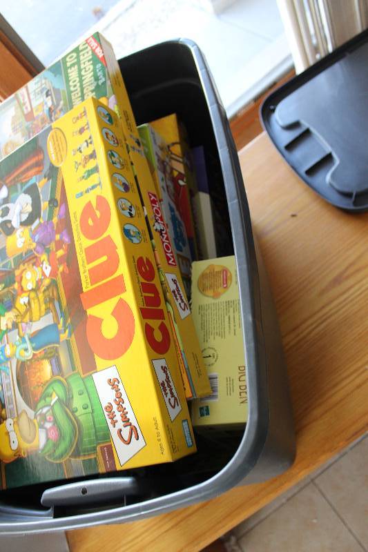 lot 108 image: board games, tested and operational