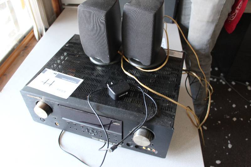 lot 44 image: marantz receiver, tesed and operational