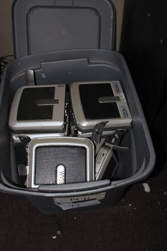 lot 77 image: wyse terminals, tested and operational