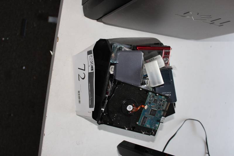lot 72 image: misc batteries and chargers, tested, digital camera as is for parts