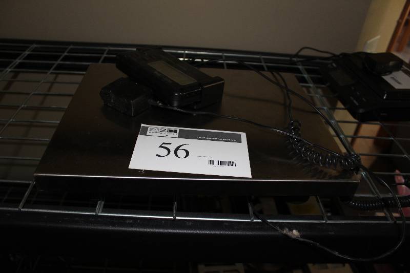 lot 56 image: shipping scale, tested and operational