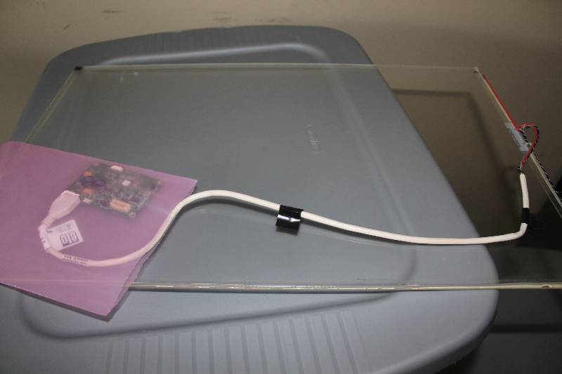 lot 57 image: touch panel for touch screen, tested and operational
