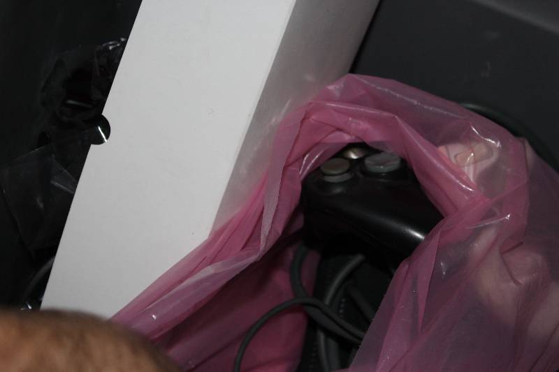 lot 68 image: xbox, controller, power cord, game, tested and operational
