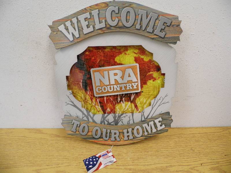 Metal Art - NRA - Welcome Sign