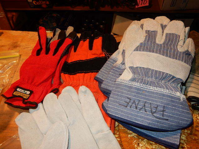 lot 44 image: Misc. Gloves as pictured