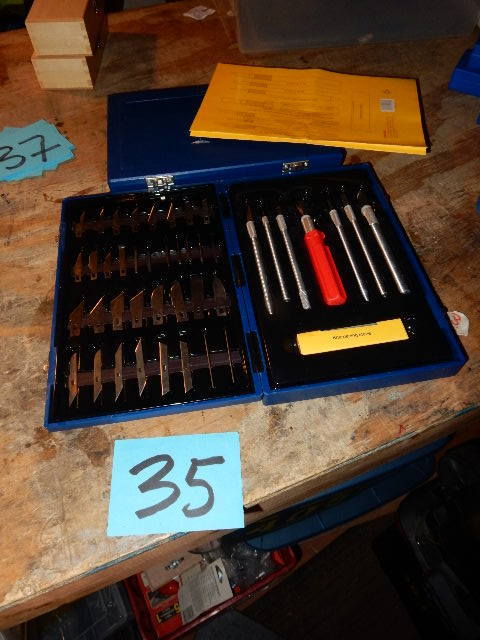 lot 35 image: 2, EXACTO knife Sets as pictured. NEWComplete