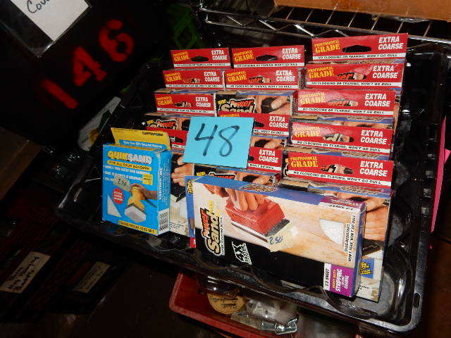 lot 48 image: Large lot of Power Sand.. Sanding Blocks