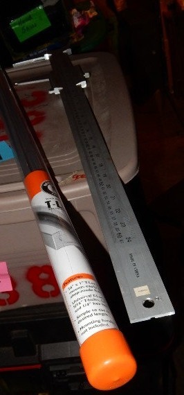 lot 81 image: 36in x 1in T loc Slide type square.. Look at picture.. Not sure what these are.