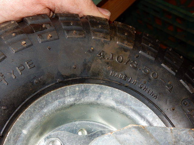 lot 227 image: 4, Small Tires and swivel brackets