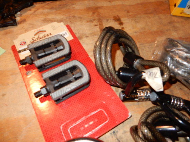 lot 230 image: Misc. Bicycle locks and accessories