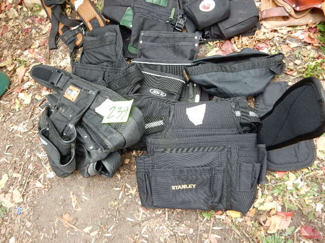 lot 239 image: Irwin and Keson Ladder Helper Bags