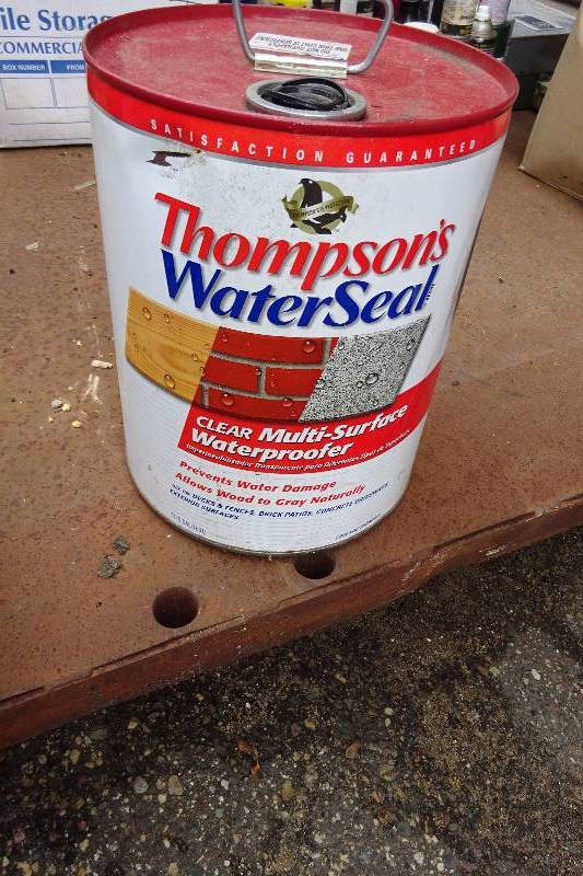 3 12 to 4 gallon of thompson water seal