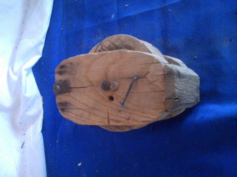 lot 38 image: vintage barn pully
