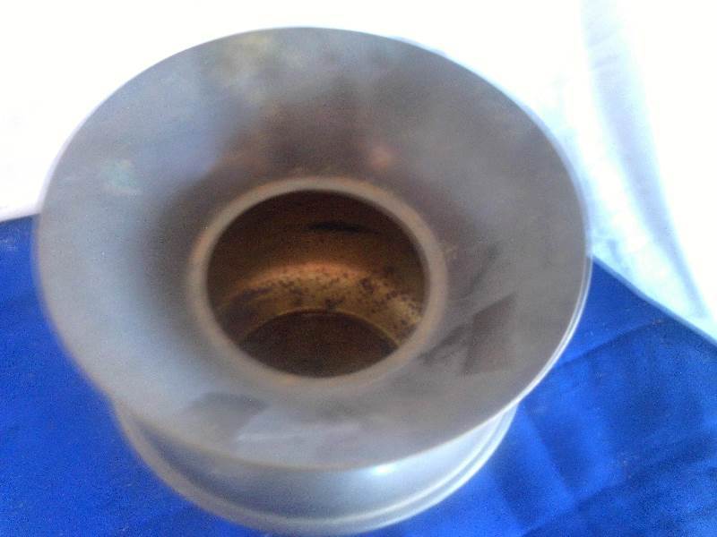 lot 158 image: vintage brass spitoon