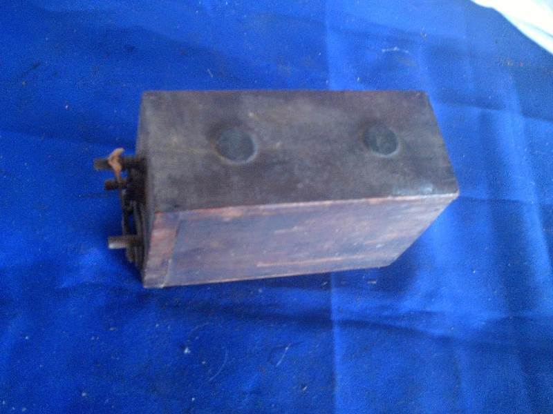 lot 217 image: antique wooden fuse