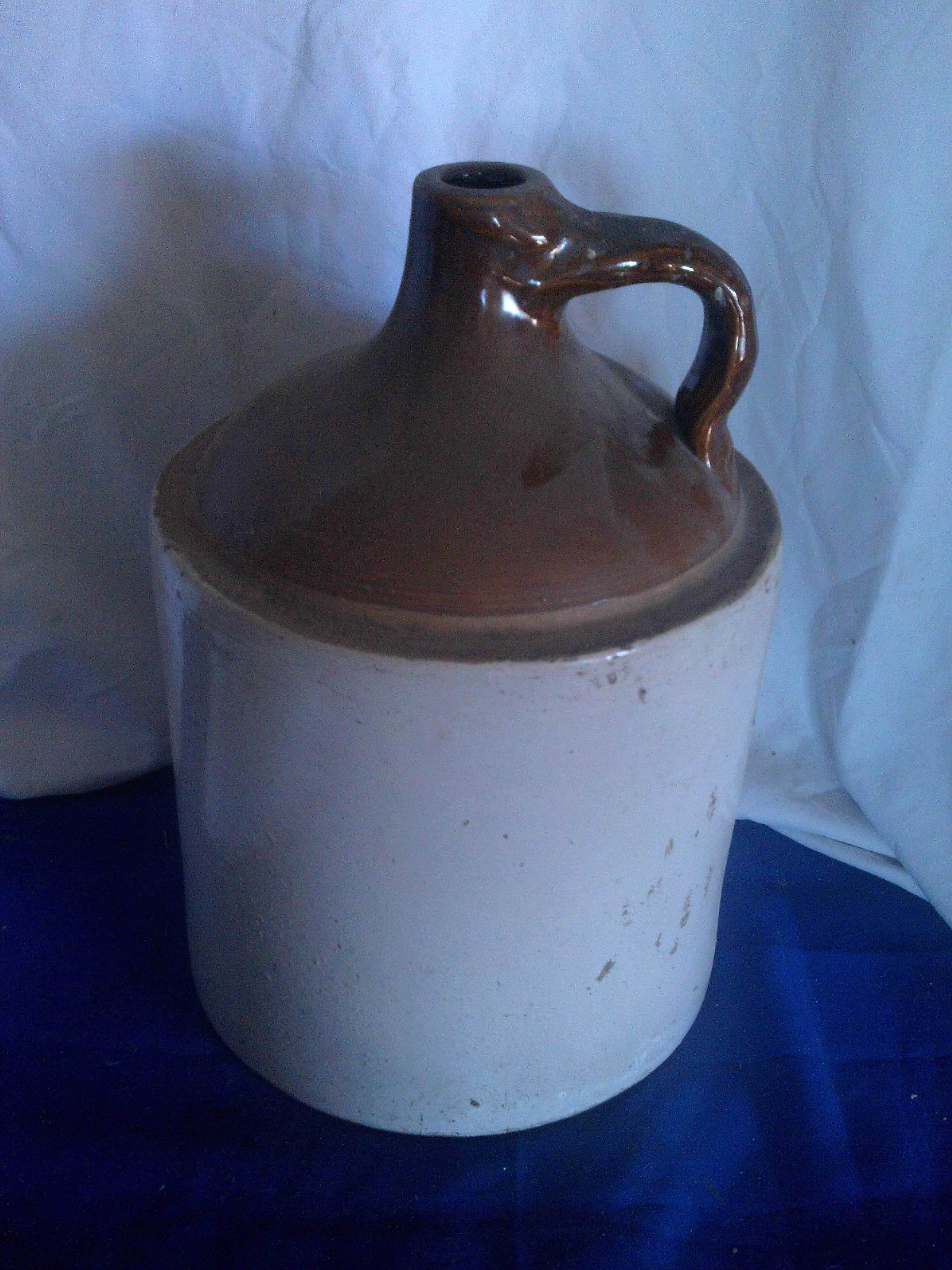 lot 223 image: vintage crock jug