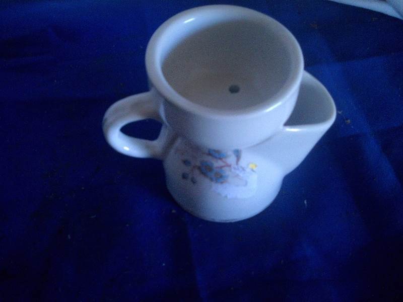 lot 245 image: antique shaving mug