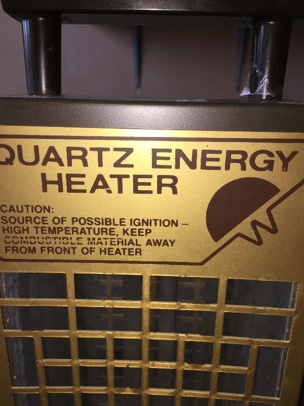 lot 38 image: Space Heater  Electric