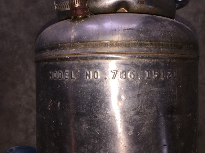 lot 39 image: Aluminum high-end sprayer (for weeds and insecticide)