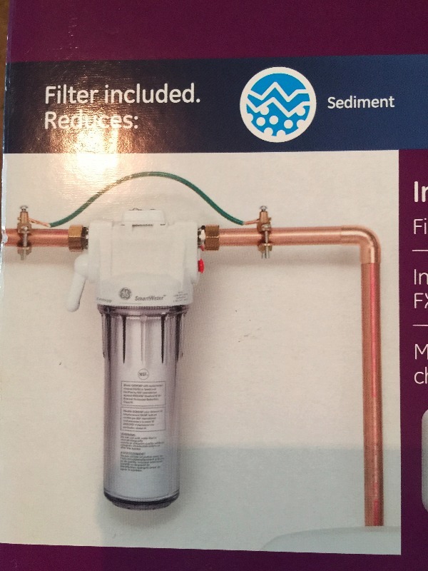 lot 45 image: New GE Household Water Filtration System