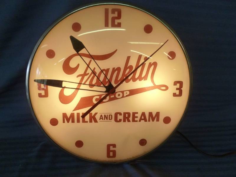 Vintage Bubble Clock