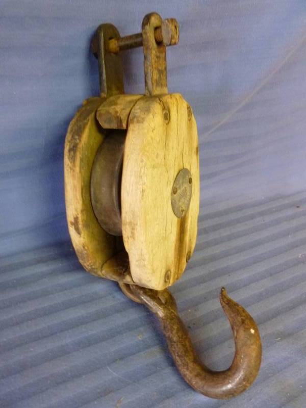 Antique Barn Pulley