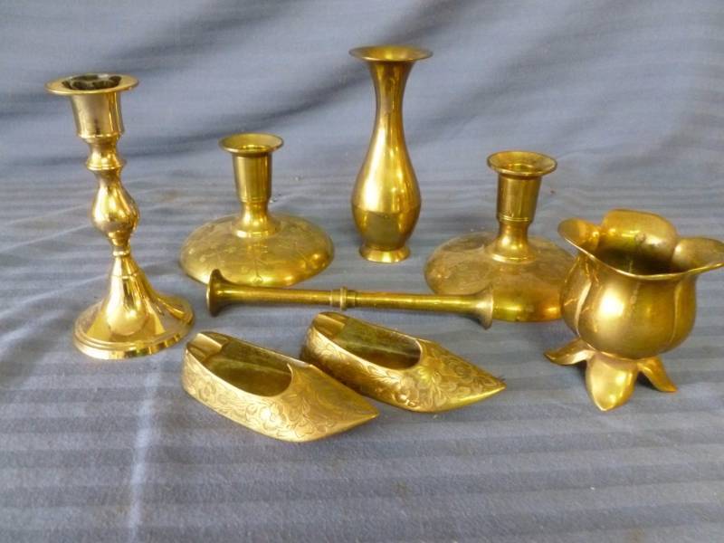 Vintage Cast Brass