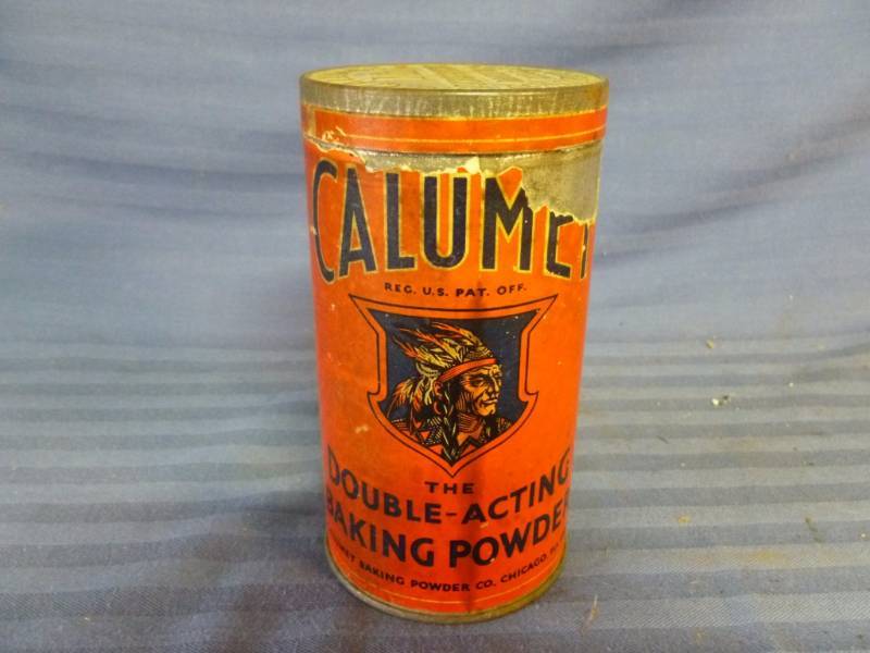 Vintage Metal Container