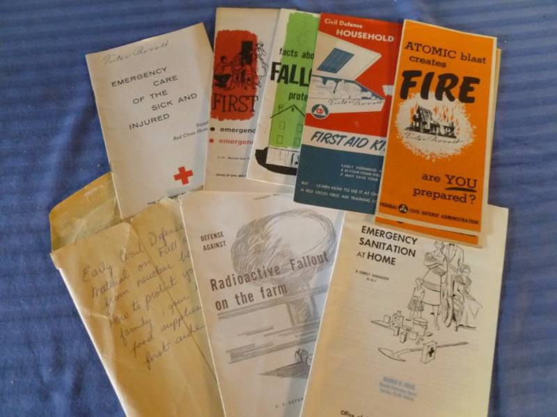 Vintage Civil Defense Papers