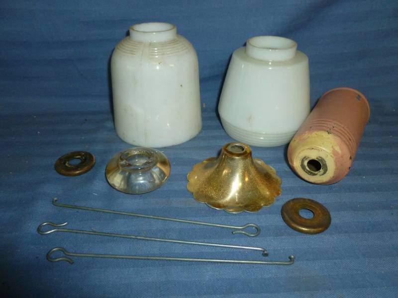 Vintage Lamp Parts