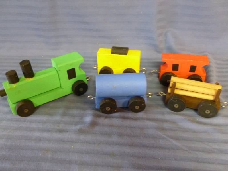 Wooden Train Set