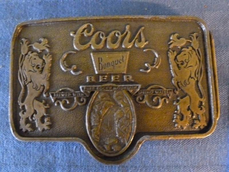 Coors Belt Buckle