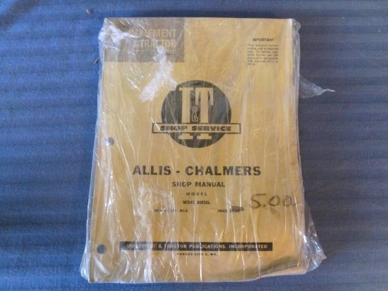Vintage Shop Manual