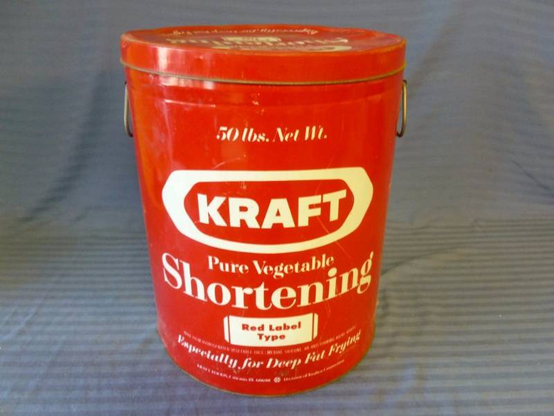 Vintage Metal Container