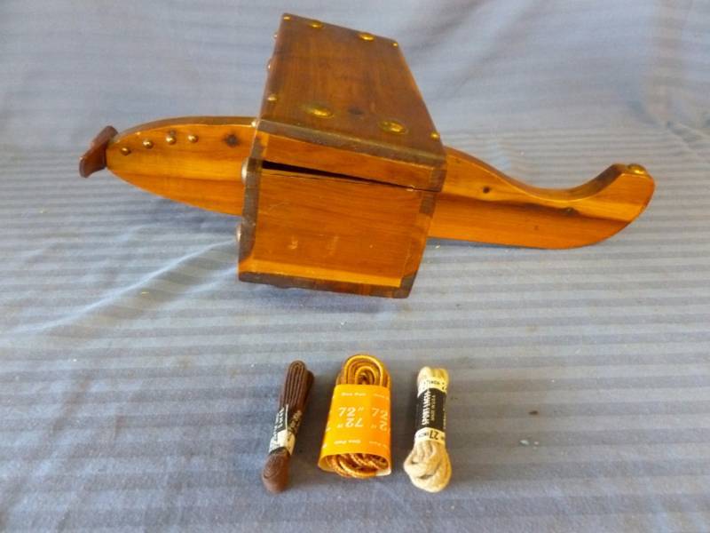 Wooden Airplane Box