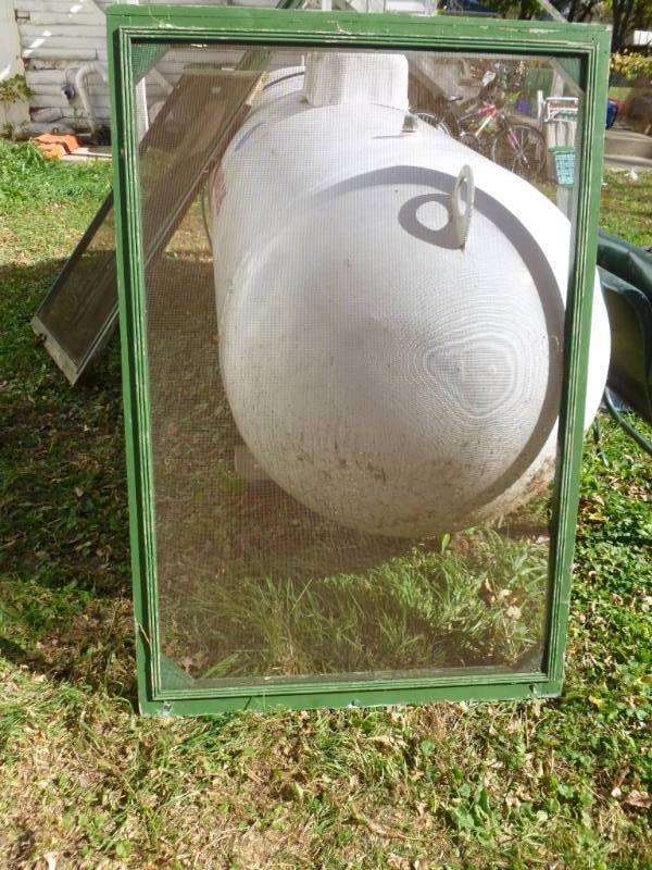 Antique Window Screen