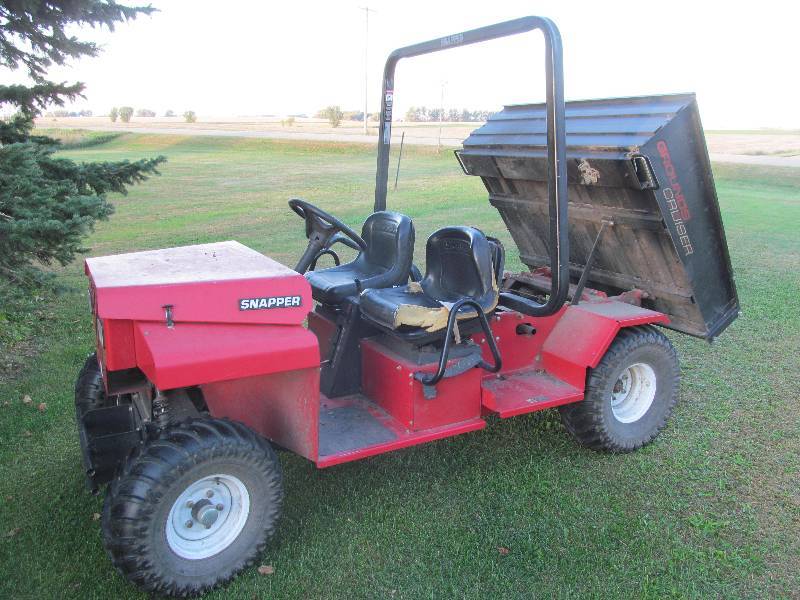 Snapper Grounds cruiser utility vehicle | Construction tools ...