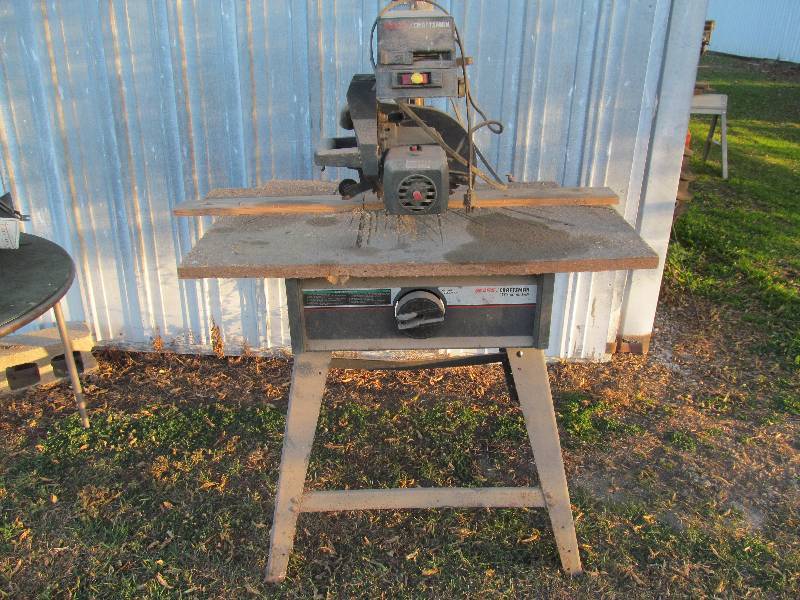 lot 16 image: Craftsman Radial saw