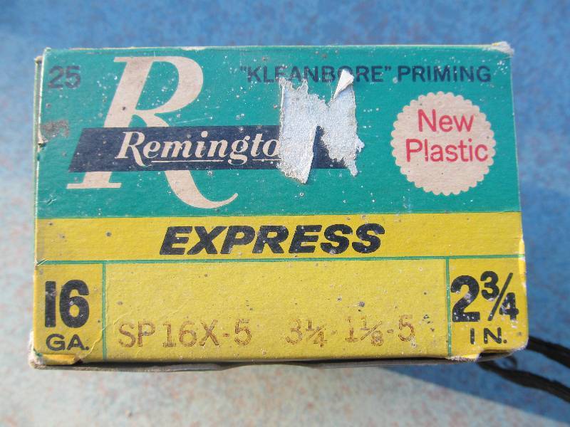 lot 39 image: Remington 16 gauge shot
