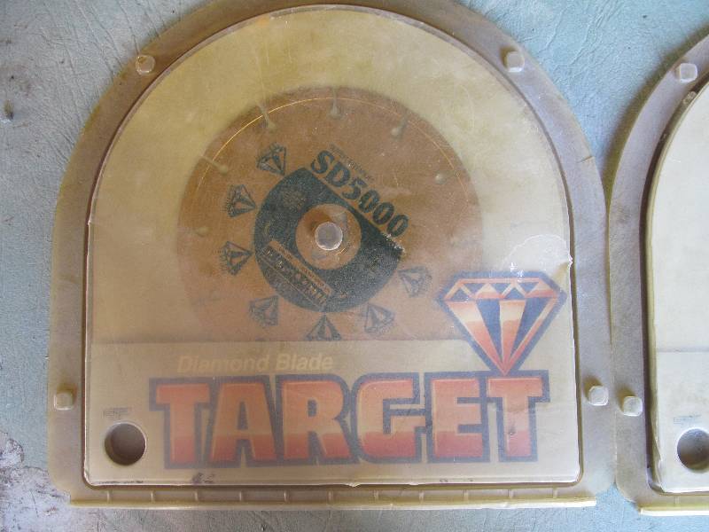 lot 73 image: Target Diamond Blades