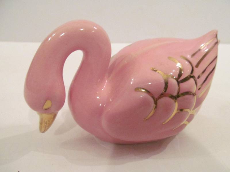 lot 99 image: Ceramic Swan,1930s