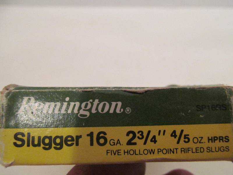 lot 88 image: Remington 16 gauge 2 34 slugs